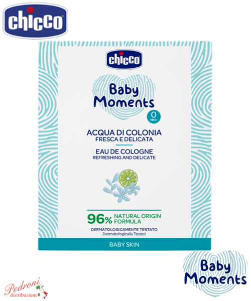 CHICCO "BABY MOMENTS" ACQUA COLONIA FRESCA DELICATA 100ML 105990