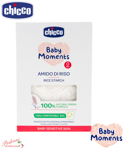 CHICCO "BABY MOMENTS SENSITIVE" AMIDO DI RISO 250GR 102390