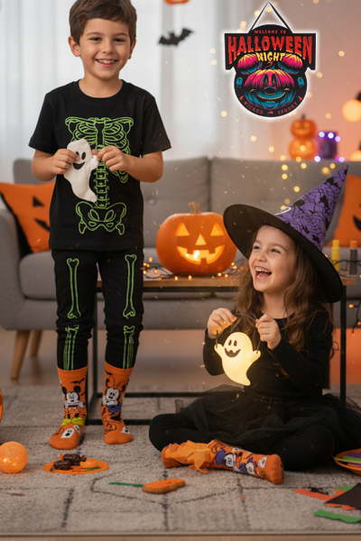 DISNEY HALLOWEEN INGROSSO CALZE