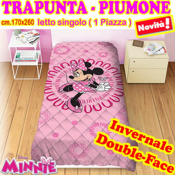 MINNIE ingrosso TRAPUNTA PIUMONE INVERNALE