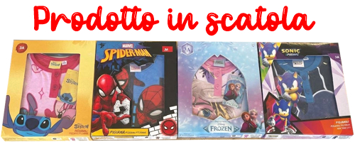 ingrosso pigiami disney marvel bambino/a