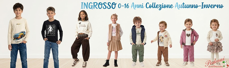 INGROSSO ABBIGLIAMENTO BAMBINO/A BABY NEONATO/A GROSSISTA ABBIGLIAMENTO PER BAMBINI RAPPRESENTANTE PER NEGOZI ABBIGLIAMENTO BAMBINO FIRMATO