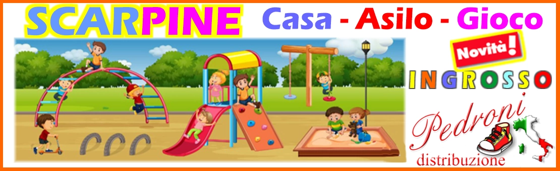 ingrosso scarpine casa asilo gioco