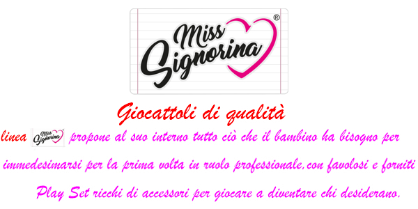 MISS SIGNORINA ingrosso distributore giocattoli