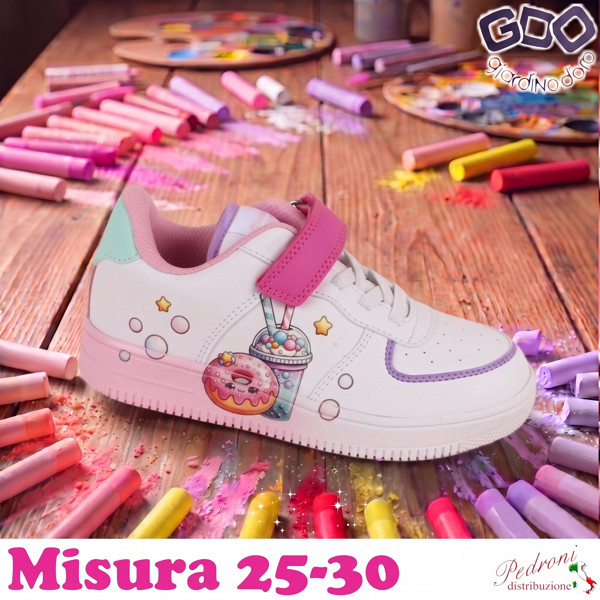 *NOVITA'* SCARPA bambina GD6027 Misura 25/30 Donut