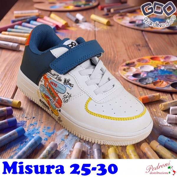 *NOVITA'* SCARPA bambino GD6029 Misura 25/30 Skateboard