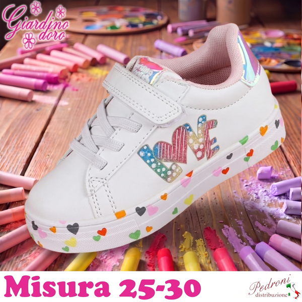 *NOVITA'* SCARPA bambina GD6100 Misura 25/30 Multicolors