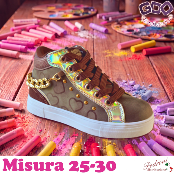 *NOVITA'* SCARPA bambina GD6511 Misura 25/30 Marrone *NOVITA'* SCARPA bambina GD6511 Misura 25/30 Marrone