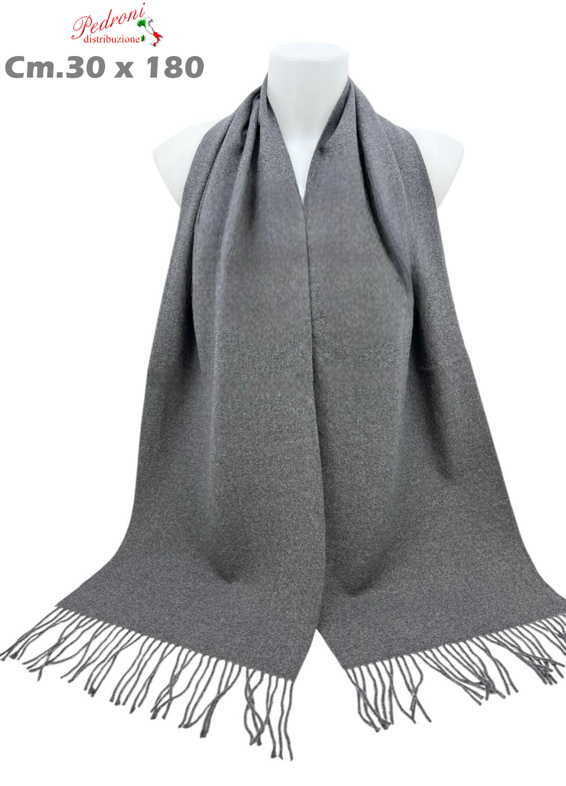 SCIARPA unisex INVERNALE AM-5110 cm.30x180 Deep Hemp-44