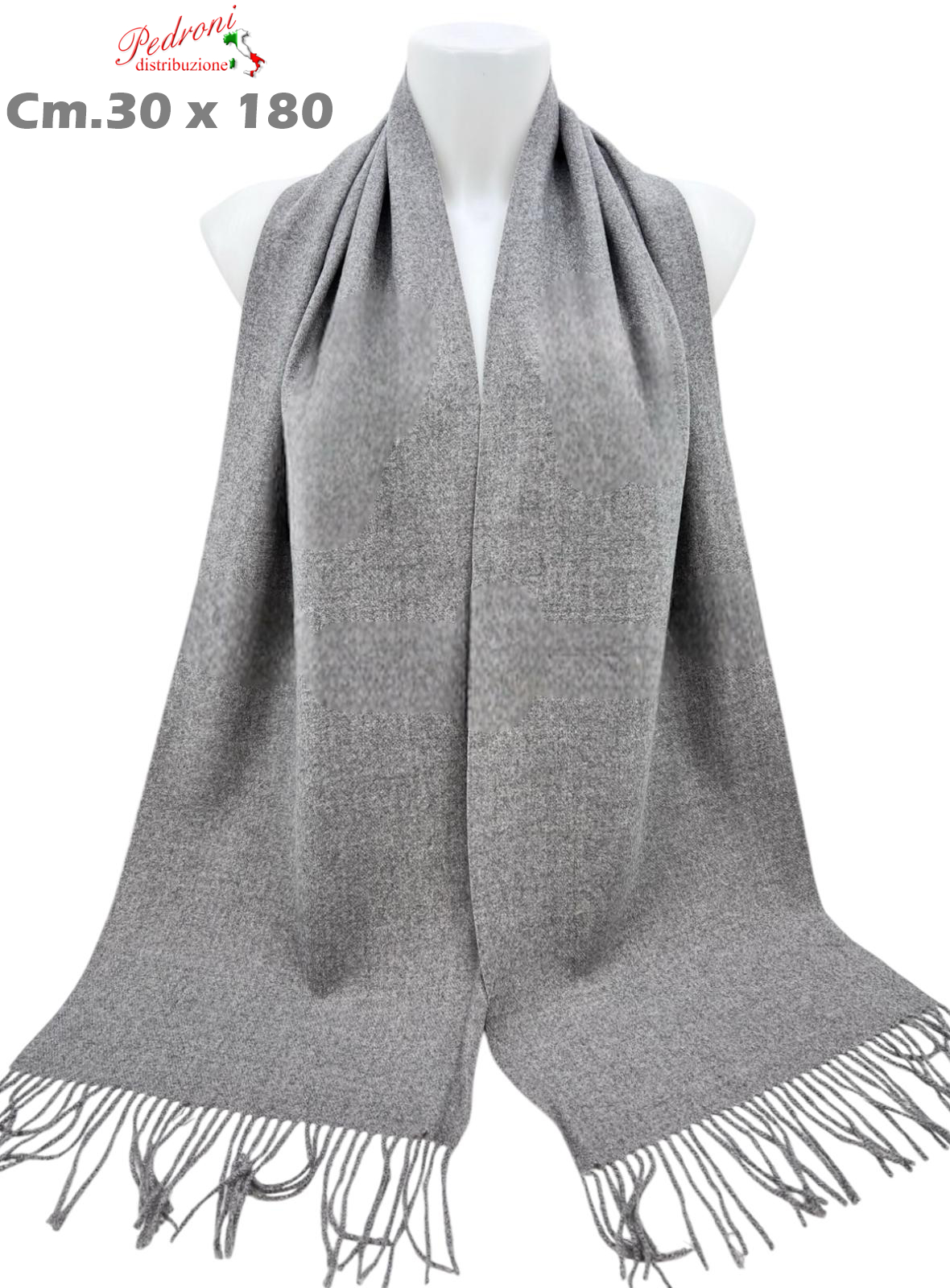 SCIARPA unisex INVERNALE AM-5110 cm.30x180 Mediun Hemp-15
