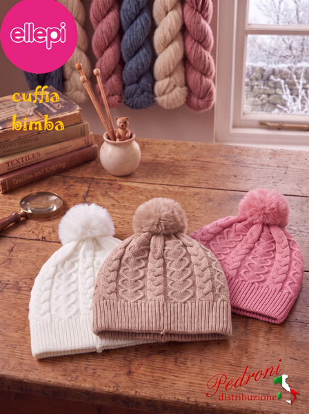* ELLEPI * Cuffia bambina BH8038 in 3 Colori 3/6 anni * ELLEPI * Cuffia bambina BH8038 in 3 Colori 3/6 anni