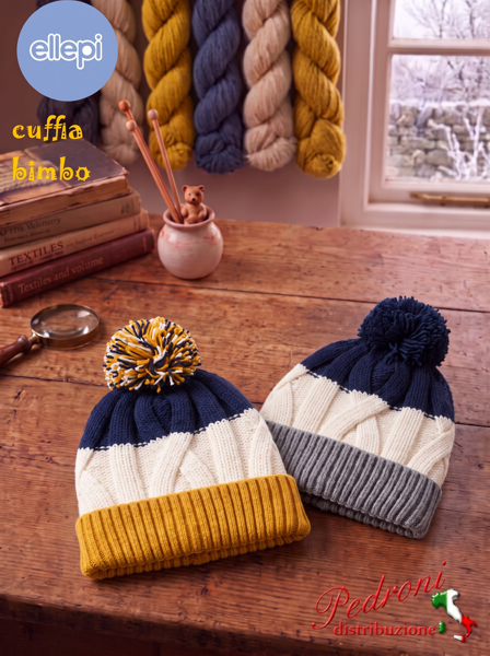 * ELLEPI * Cuffia bambino BH8035 in 2 Colori 3/6 anni * ELLEPI * Cuffia bambino BH8035 in 2 Colori 3/6 anni