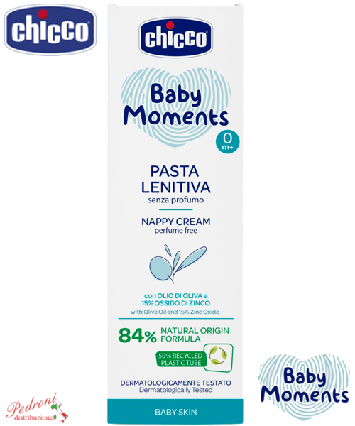 CHICCO "BABY MOMENTS" PASTA LENITIVA-PROTETTIVA 100ML 10244