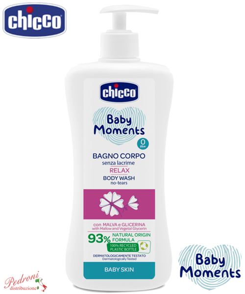 CHICCO "BABY MOMENTS" BAGNO CORPO RELAX 500ML 10582