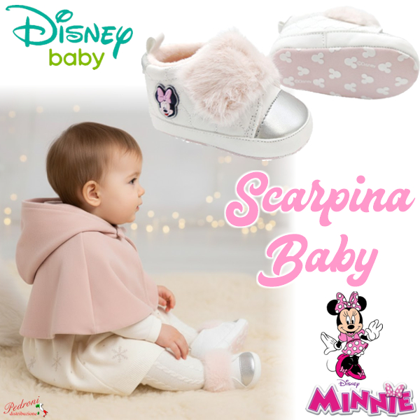 *MINNIE* DISNEY Scarpina BABY Tg.16-17-18 art.W4-2173
