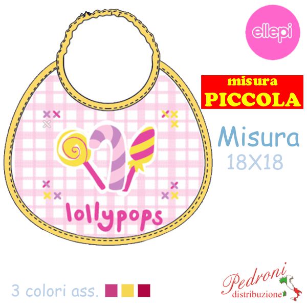 ELLEPI Bavaglia Spugna RETRO CERATO AD9560 cm.18X18 PICCOLA
