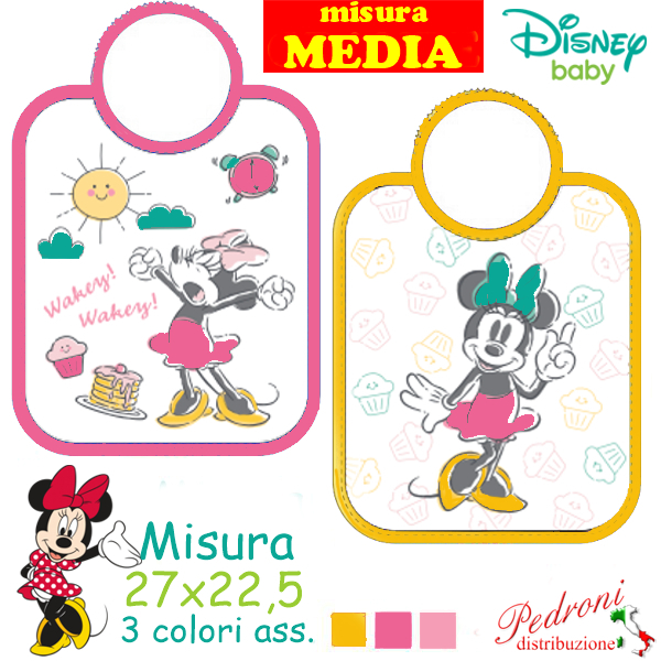 *MINNIE*Bavetta SPUGNA - RETRO CERATO WD9550 cm.27x22,5 MEDIA
