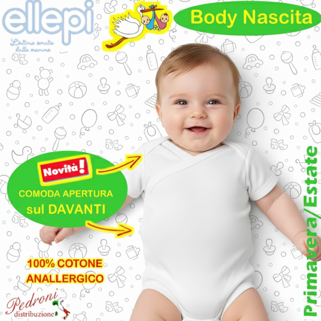 # CORREDINO # Body COTONE M/M AF4298 TAGLIE A SCELTA