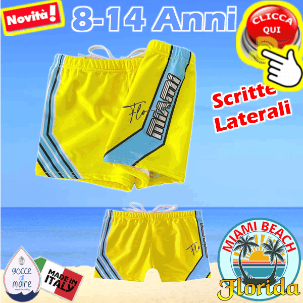 Corto Da Bagno Carter's Per Bambino &ndash; Blu Stampa Squalo &ndash; Taglia 7