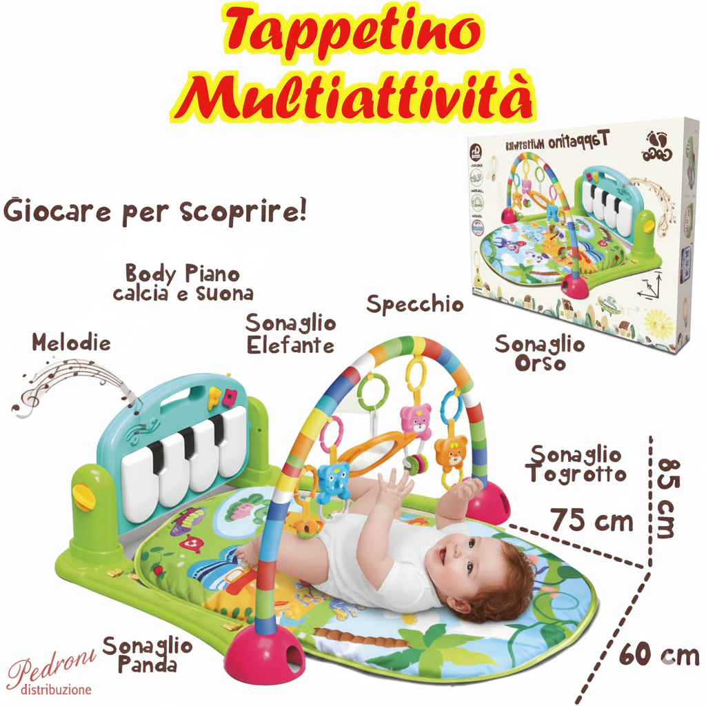 *LINEA GOGO* TAPPETINO MULTI ATTIVITA' 80487 (+0 mesi)