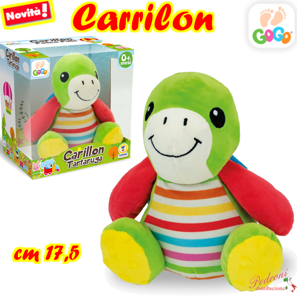 *LINEA GOGO*CARILLON TARTARUGHINA 39510 Cm.17,5 (+0 mesi)