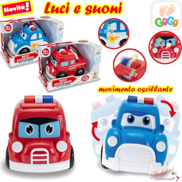 *LINEA GOGO* MEZZI BROOM BROOM 2 MODELLI 80529 (+18 mesi)