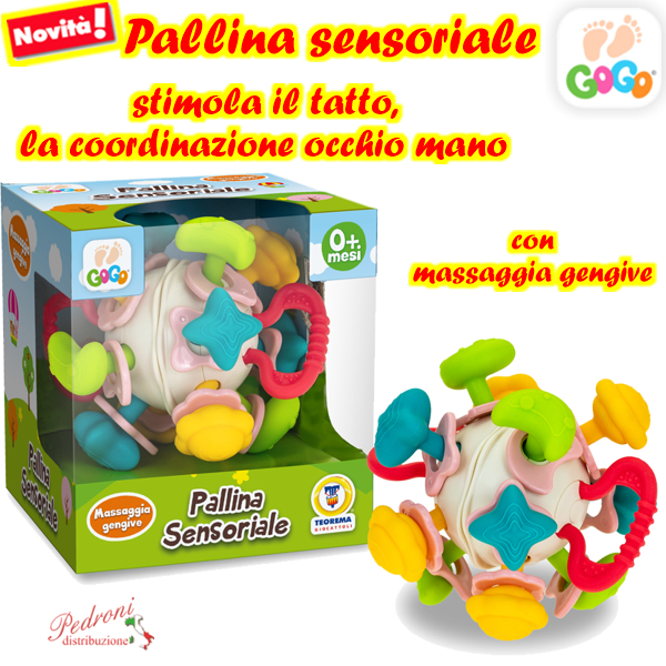 *LINEA GOGO* PALLINA SENSORIALE PER NEONATI 80743 (+0 mesi)