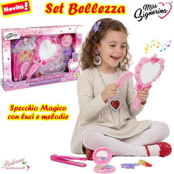 *MISS SIGNORINA* SET BELLEZZA SPECCHIO MAGICO 68499 (+5 anni)
