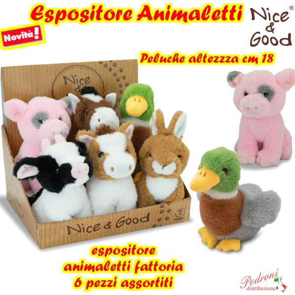 *LINEA NICE*ESPOSITORE ANIMALI FATTORIA CM 18 39557 (+0 mesi)