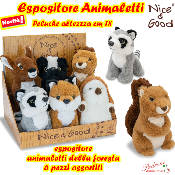 *LINEA NICE*ESPOSITORE ANIMALI FORESTA CM 18 39560 (+0 mesi)