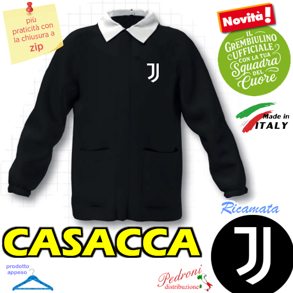 JUVENTUS "CASACCA" SCUOLA bambino G708 NERO Tg.75 Cm.128