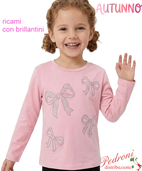 Maglia bambina LOLLITOP BB290 CLIVIA 3/8 anni