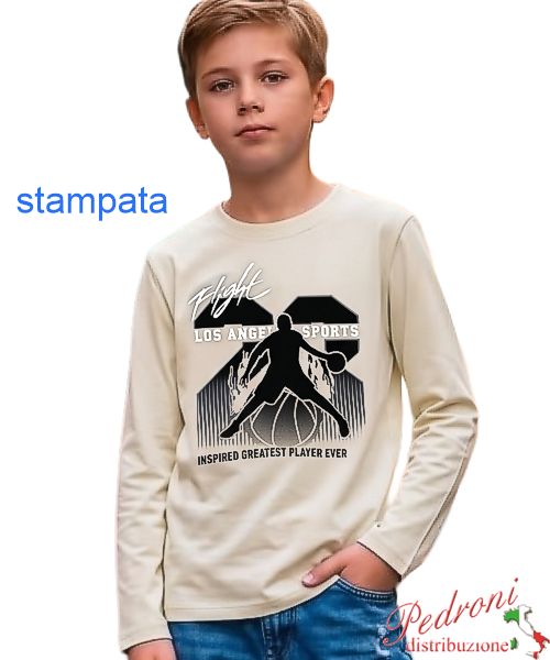 Maglia bambino URCHIN BY1320 PANNA 4/12 anni Maglia bambino URCHIN BY1320 PANNA 4/12 anni