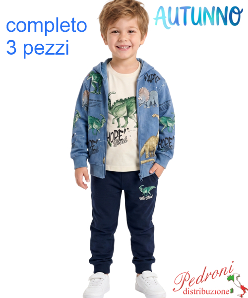 Tuta bambino NEW YORK GM1251 AVIO/blu 1/5 anni Tuta bambino NEW YORK GM1251 AVIO/blu 1/5 anni