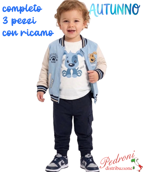 Tuta neonato MR JEK JA2721 SKY/blu 18/36 mesi Tuta neonato MR JEK JA2721 SKY/blu 18/36 mesi