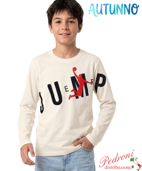 Maglia ragazzo ARMATA LF5095 PANNA 8/16 anni