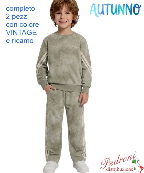 Tuta bambino STREET NT6257 MUSCHIO 6/14 anni Tuta bambino STREET NT6257 MUSCHIO 6/14 anni