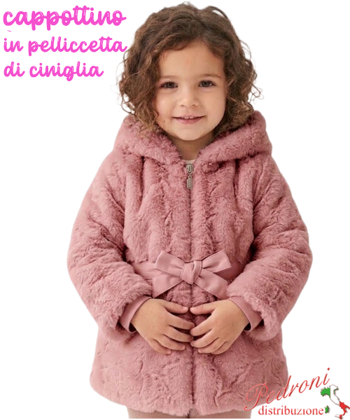 Cappottino neonata SWEET SR1148 CLIVIA 12/36 mesi