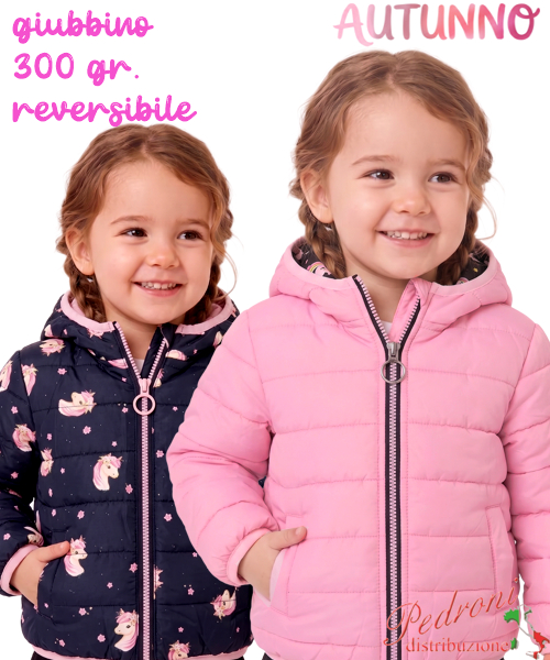 *AUTUNNO*Giubbino neonata CHIC AF2853 FUCSIA 12/36 mesi