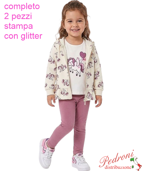 Tuta bambina HOPE STAR BK1104 BEIGE/clivia 1/5 anni Tuta bambina HOPE STAR BK1104 BEIGE/clivia 1/5 anni