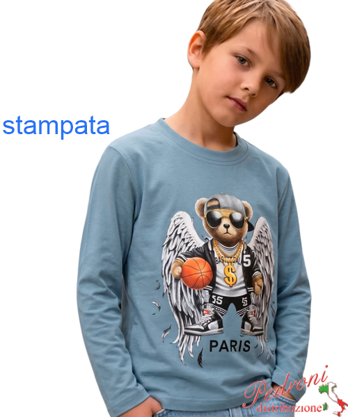 Maglia bambino URCHIN BY1319 AVIATOR 4/12 anni Maglia bambino URCHIN BY1319 AVIATOR 4/12 anni