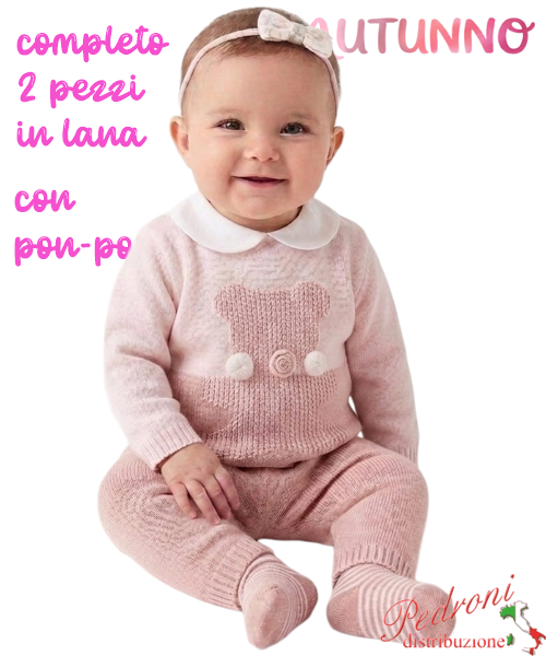 *AUTUNNO*Completino neonata LOLLITOP W0921 CIRPIA 1/6 mesi