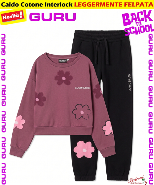 *BACK TO SCHOOL* GURU TUTA BAMBINA art.003K 3/7 Anni DAHLIA