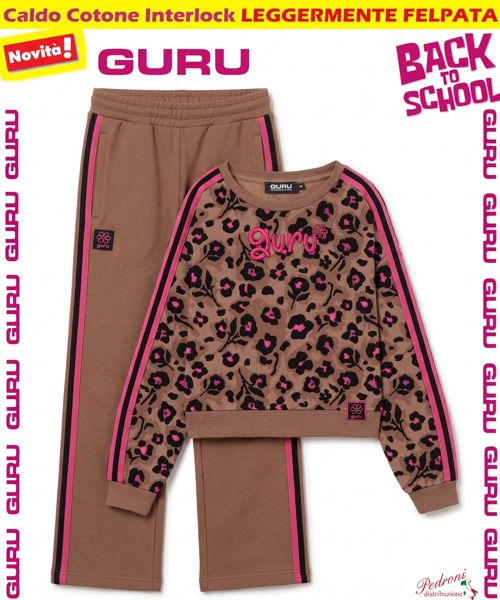 *BACK TO SCHOOL* GURU TUTA RAGAZZA art.005T 8/14 Anni MOKA