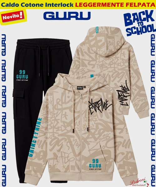 *BACK TO SCHOOL* GURU TUTA RAGAZZO art.011T 8/14 Anni AVORIO