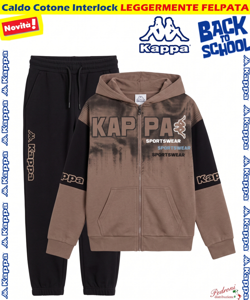 *BACK TO SCHOOL* KAPPA TUTA RAGAZZO art.014T 8/14 Anni COCONUT