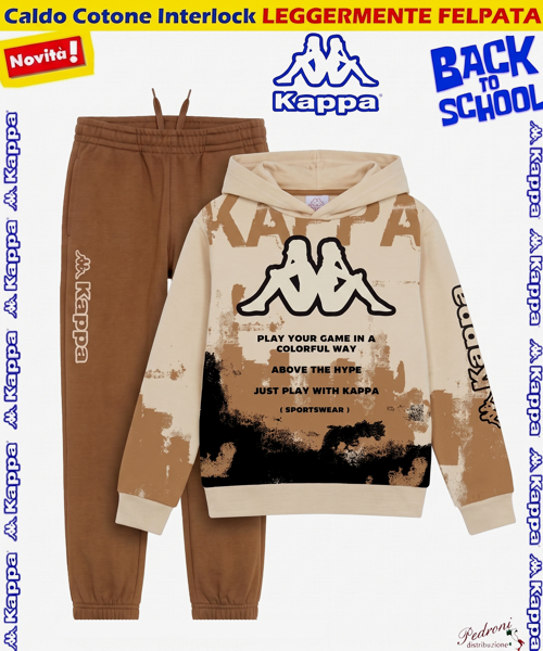 *BACK TO SCHOOL* KAPPA TUTA BAMBINO art.018K 3/7 Anni AVORIO *BACK TO SCHOOL* KAPPA TUTA BAMBINO art.018K 3/7 Anni AVORIO