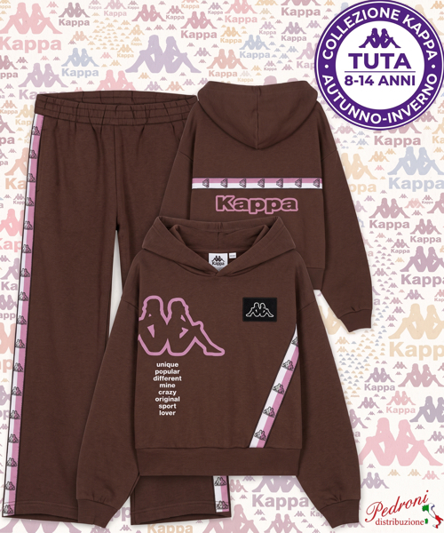 #KAPPA# COMPLETO TUTA RAGAZZA Felpata 022T 8/14 Anni CIOCCOLATO #KAPPA# COMPLETO TUTA RAGAZZA Felpata 022T 8/14 Anni CIOCCOLATO