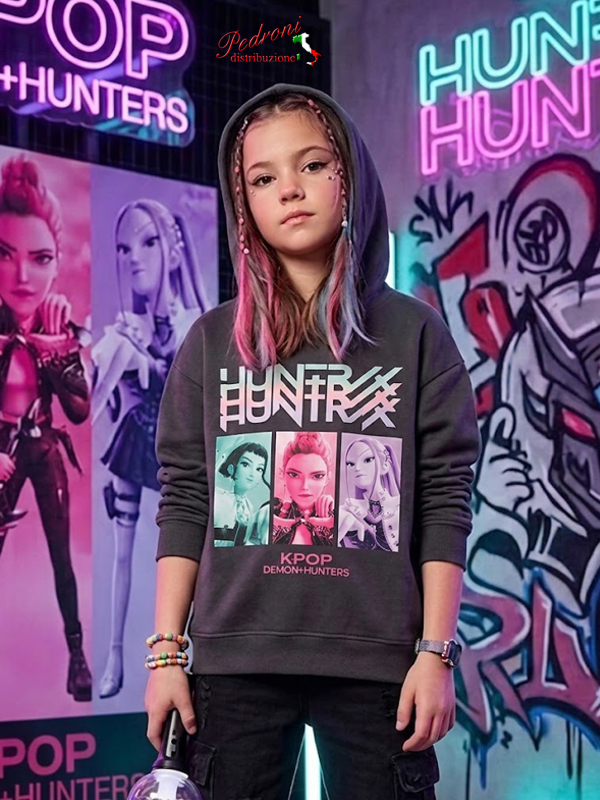 # FINE OTTOBRE # K-POP DEMON HUNTERS Felpa 6/14 Anni KP80
