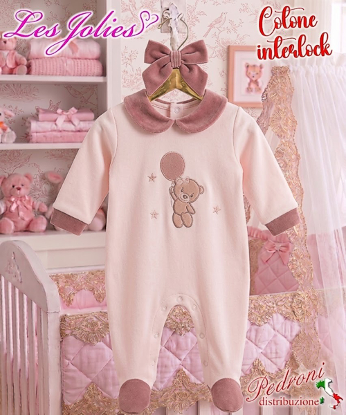 Les Jolies TUTINA INTERLOCK LJ-241.50 ROSA 1/3 MESI